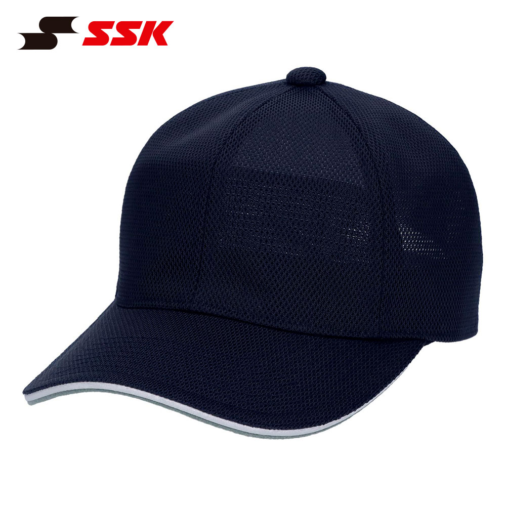 エスエスケイ（SSK） 野球 帽子 ジュニア 練習 キャップ 六方 ベース
