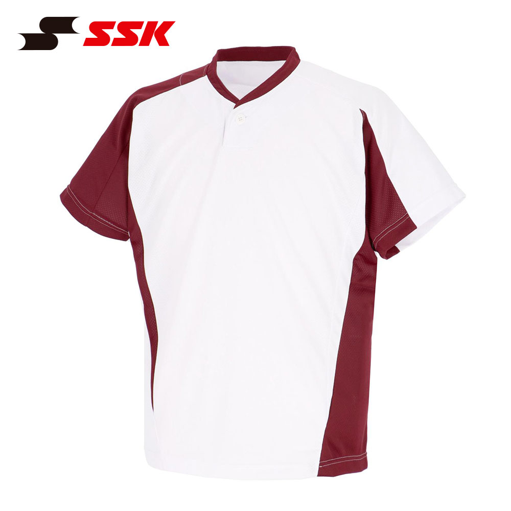 エスエスケイ（SSK） 野球 ヘンリーネック tシャツ メンズ 半袖