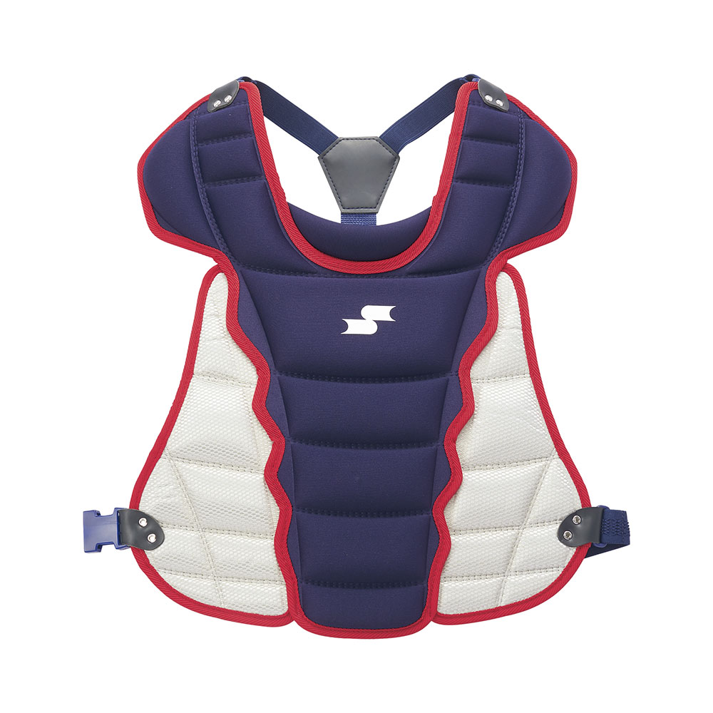 SSK 　キャッチャー用防具 ネイビー/レッド エスエスケイ（SSK） 野球 キャッチャー防具 ジュニア 軟式 ソフト