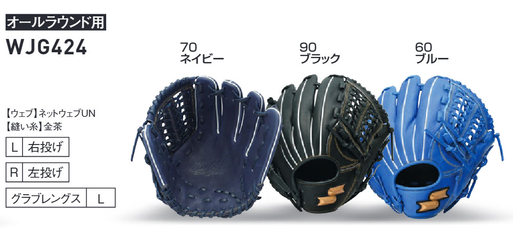 エスエスケイ（SSK） 野球 グローブ 軟式 ジュニア オールラウンド 右