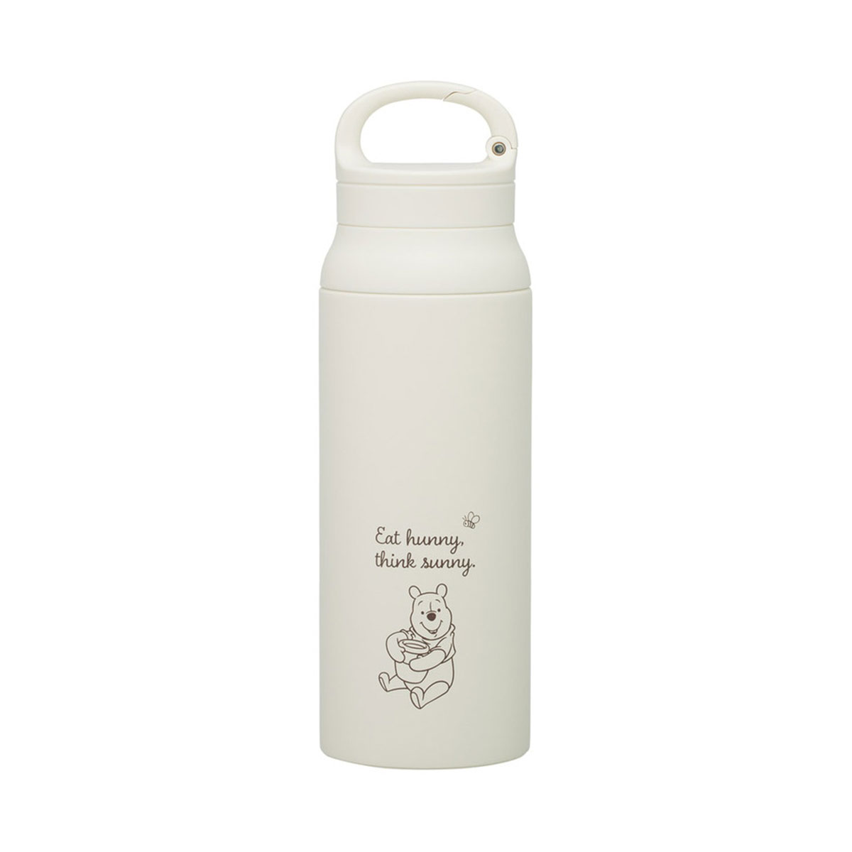SUGARBUNNIES ステンレスボトル ハンドル式 コップ付き スケーター 水筒 600ml ステンレスボトル カラビナ ハンドル付き 保温