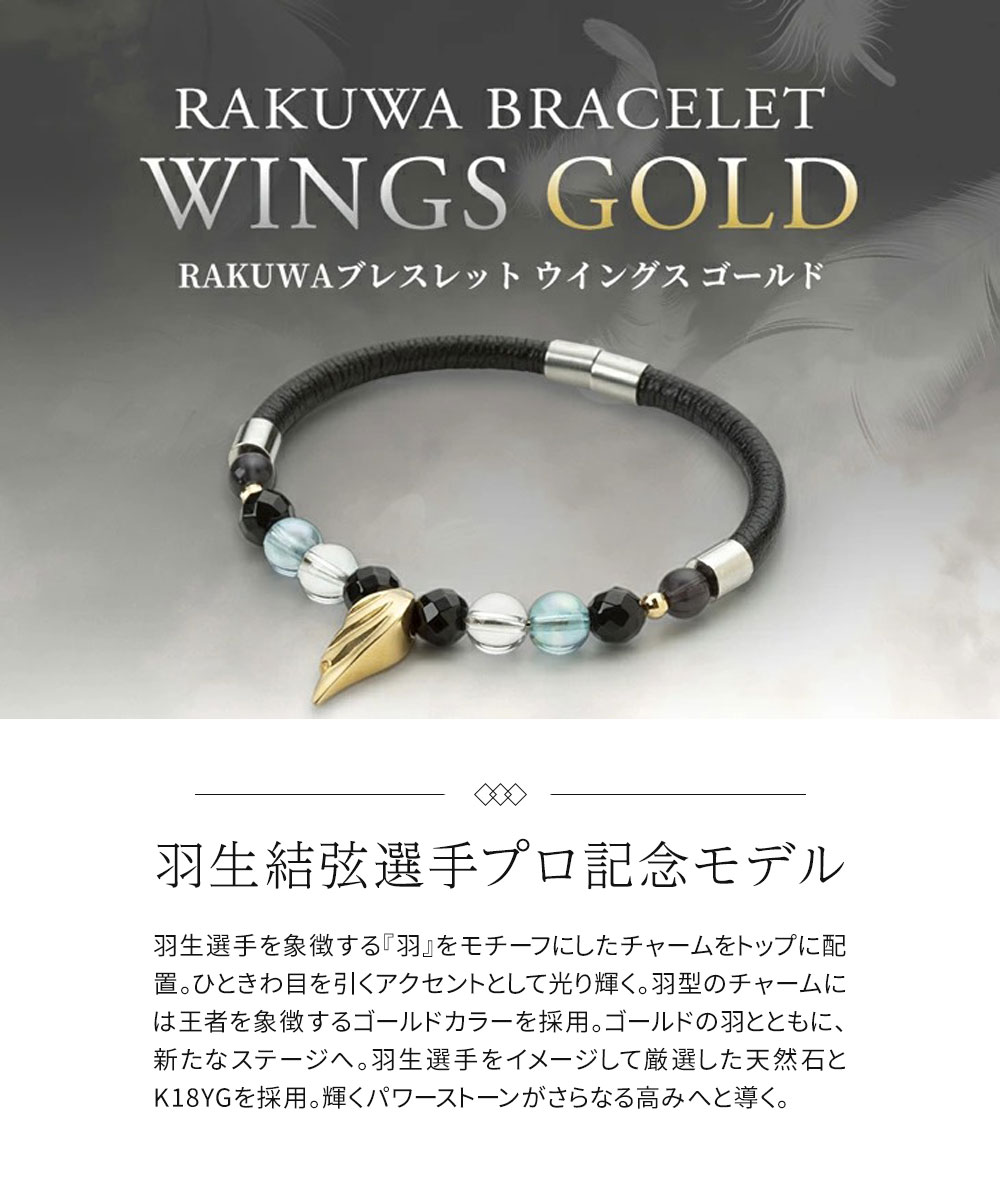 Phiten（ファイテン） メタックス RAKUWA ブレスレット ウイングス