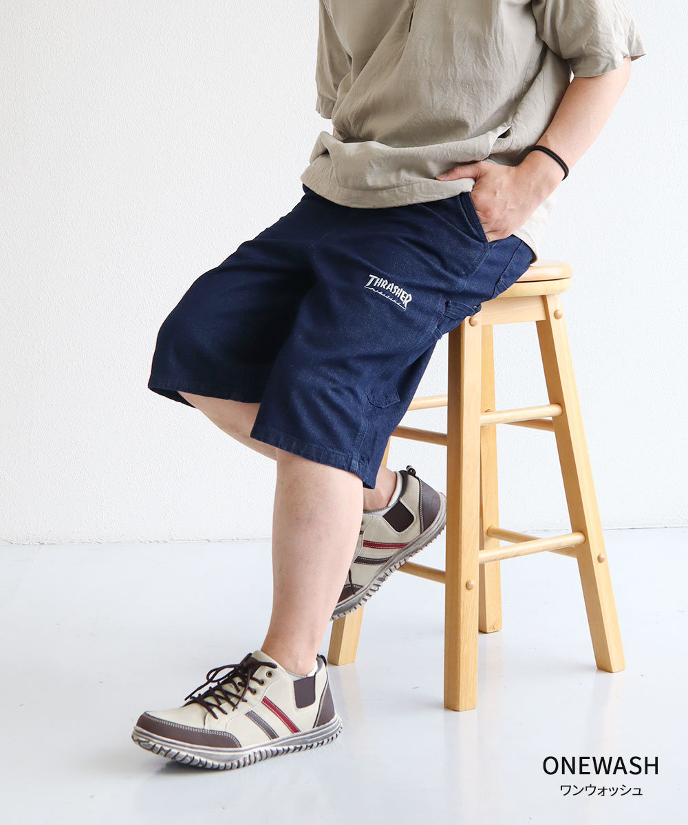 THRASHER（スラッシャー） ショート パンツ メンズ ハーフ 半ズボン