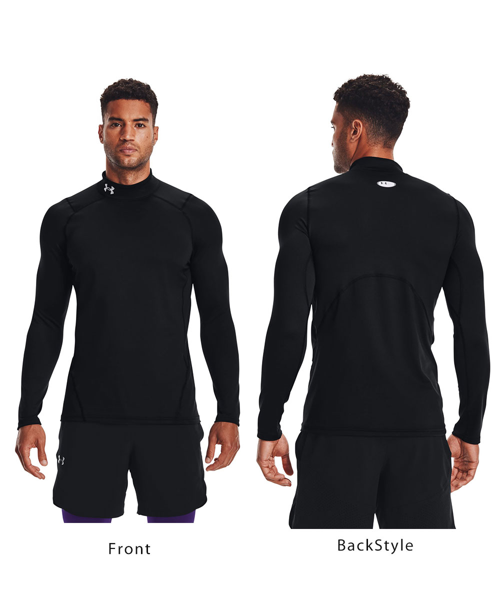 UNDER ARMOUR - アンダーアーマー  コールドギアセットアップ　黒 UNDER ARMOUR アンダーアーマー コールドギア メンズ インナー