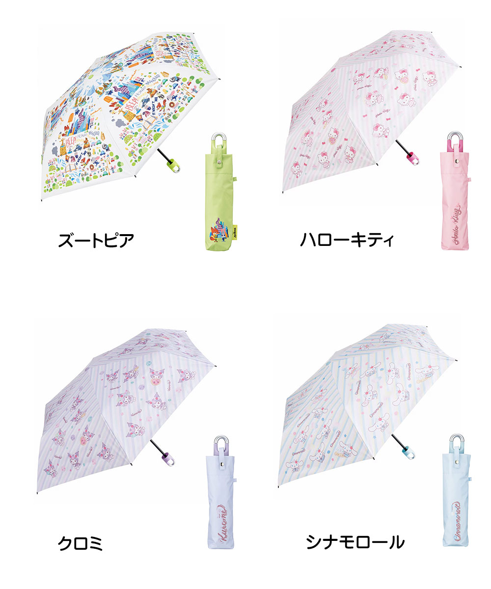 スケーター 折りたたみ傘 晴雨兼用 日傘 雨傘 カラビナ付 55cm 手開き