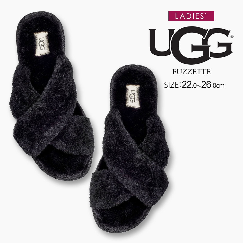 アグ サンダル レディース ファゼット ugg ファーサンダル 冬 スリッパ