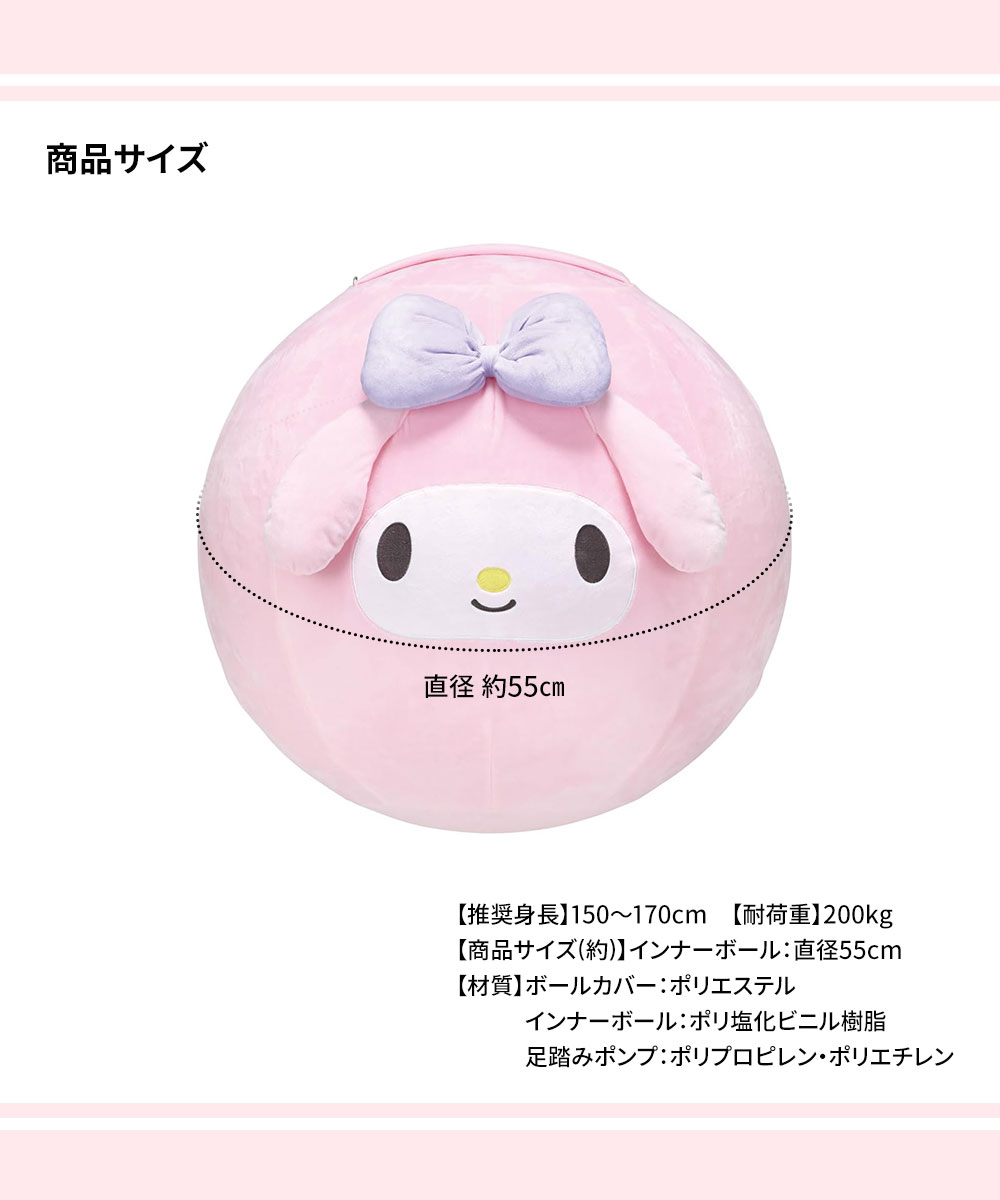 スケーター バランス ボール 55cm カバー 付き 体幹 ストレッチ