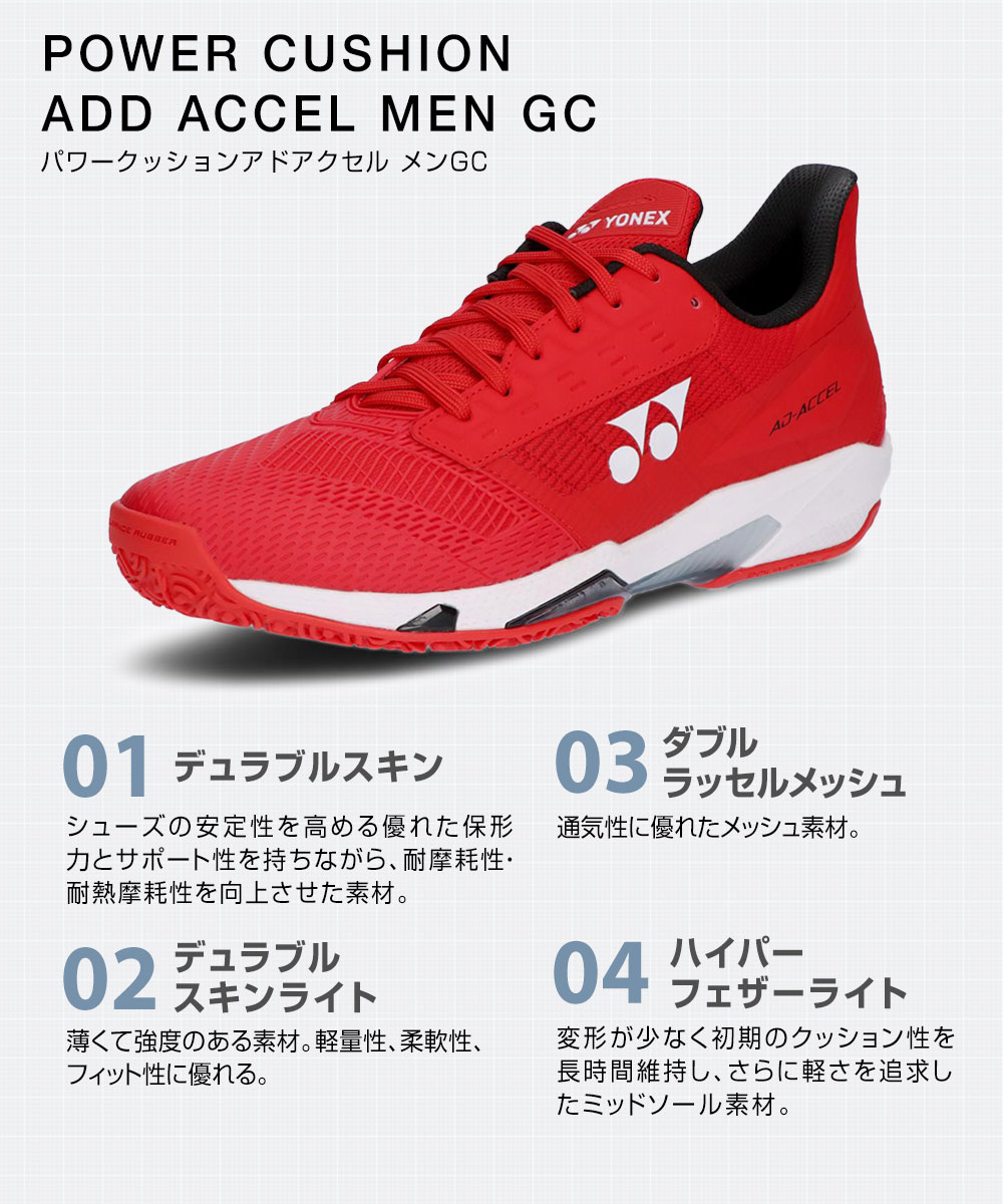 YONEX（ヨネックス） テニス シューズ メンズ クレー 砂入り人工芝