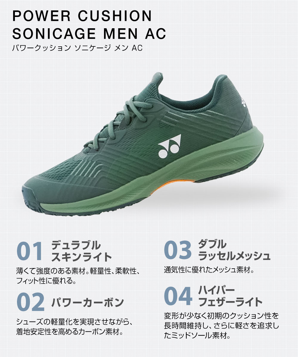 YONEX（ヨネックス） テニス シューズ オールコート用 レディース