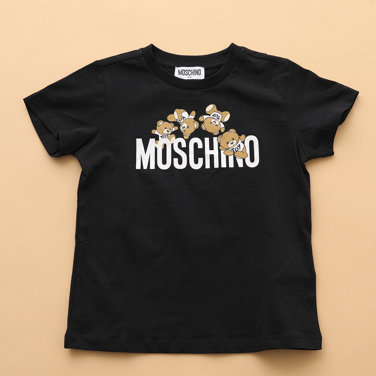 MOSCHINO KIDS モスキーノ キッズ 半袖Tシャツ HMM04K LAA03 ガールズ ボ...