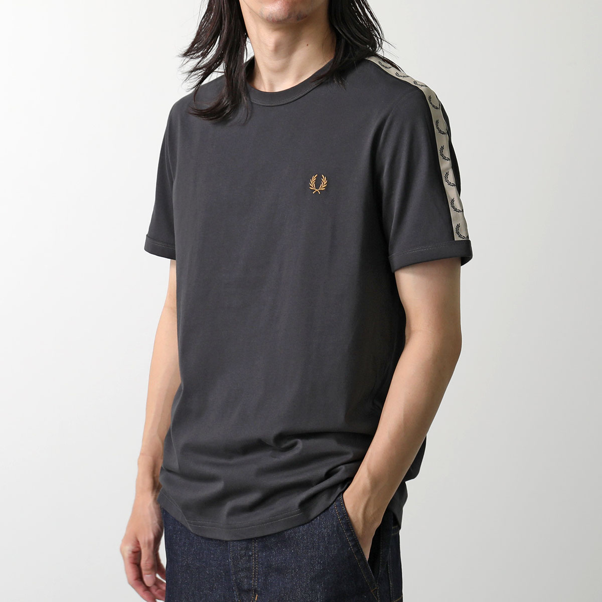FRED PERRY フレッドペリー Tシャツ Contrast Tape Ringer T-Shi...