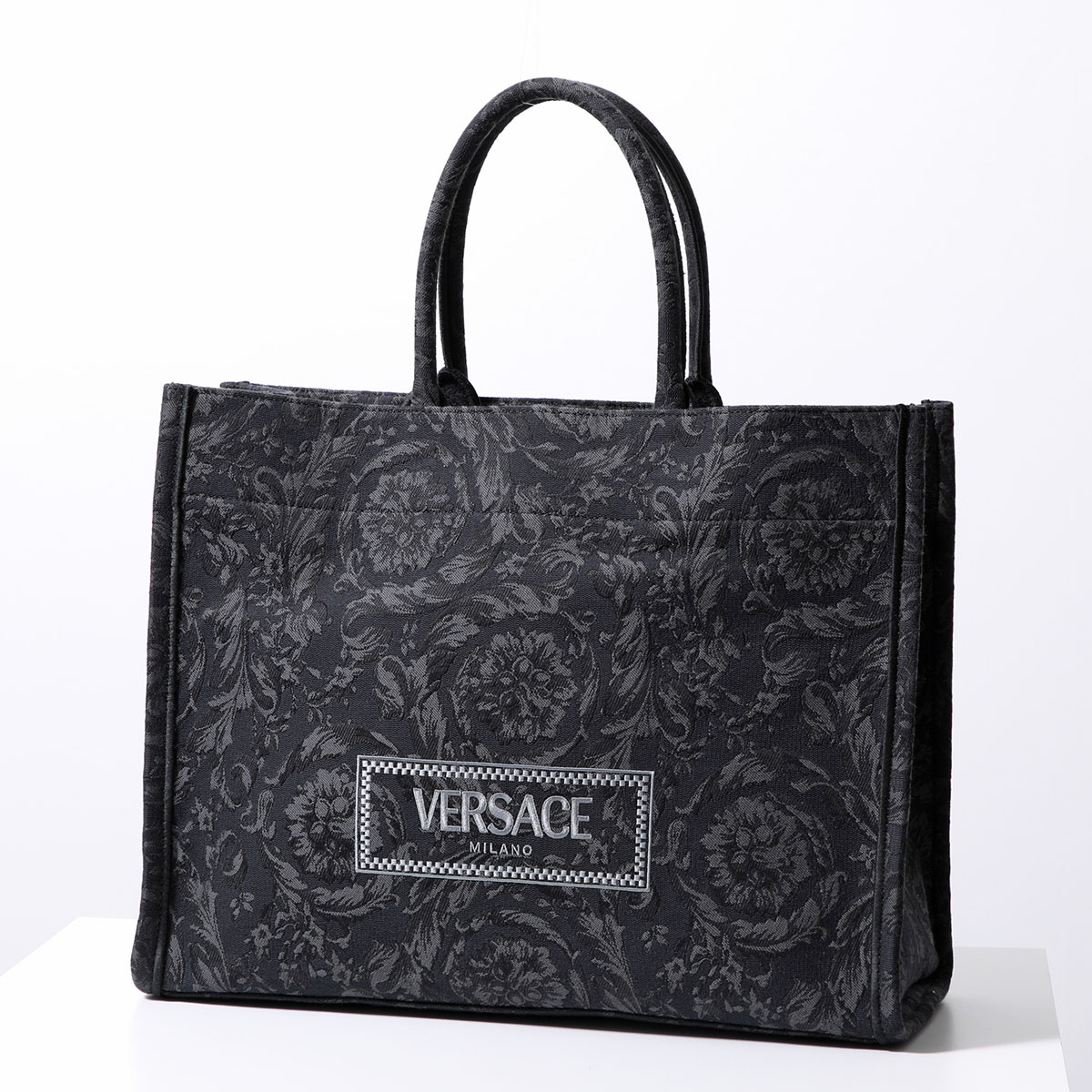 VERSACE ヴェルサーチ トートバッグ バロッコ アテナ ラージ 1013152 1A09741...