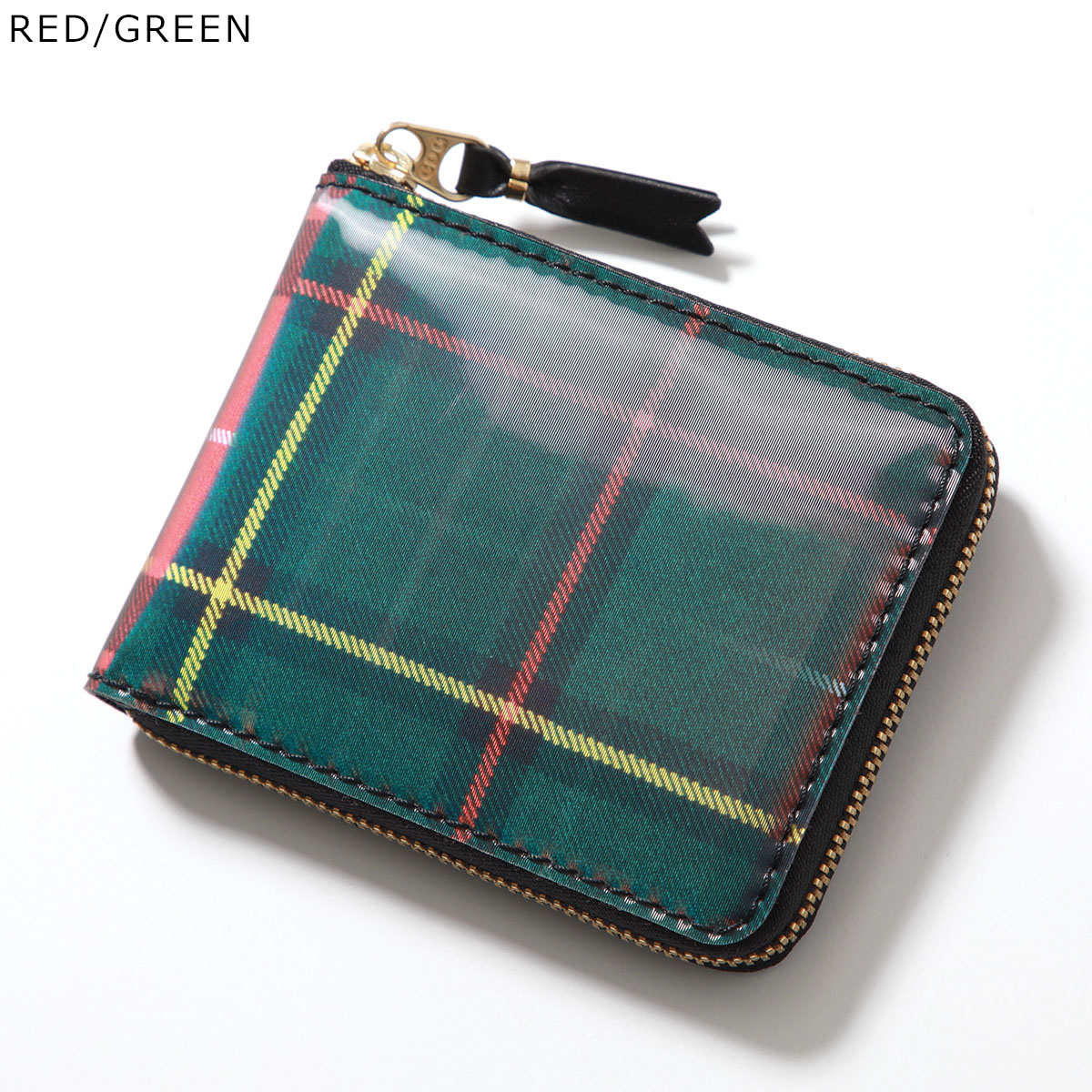 COMME des GARCONS 二つ折り財布 LENTICULAR TARTAN SA7100L...