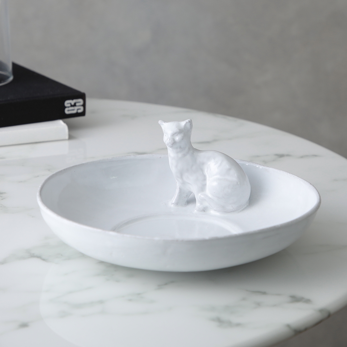 Astier de Villatte アスティエ・ド・ヴィラット ボウル Chat Bowl CPBCHT1 陶器 食器 猫モチーフ キャット 皿  【返品交換不可】 : 2405r93715 : インポートセレクトmusee - 通販 - Yahoo!ショッピング