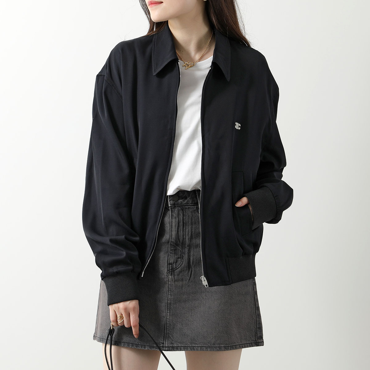 CELINE セリーヌ ブルゾンジャケット 2W47B585X.07MR レディース  