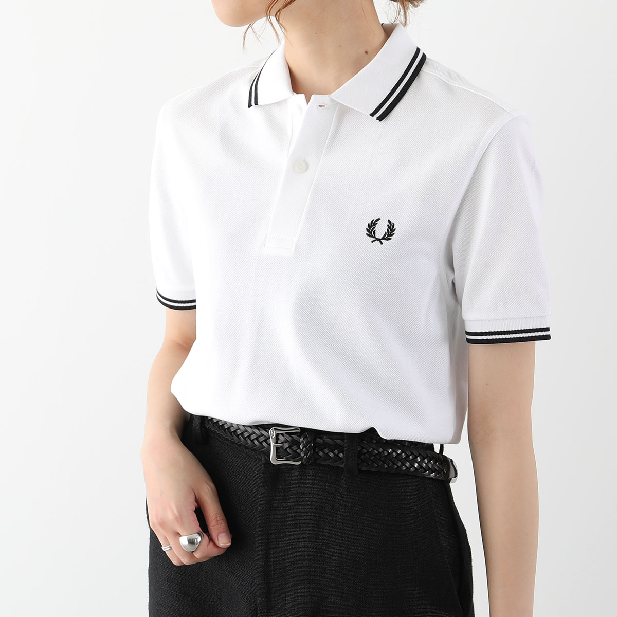 FRED PERRY フレッドペリー ポロシャツ TWIN TIPPED FRED PERRY SH...