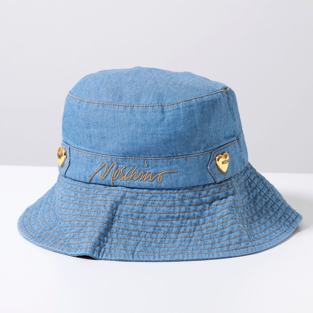 MOSCHINO KIDS モスキーノ キッズ バケットハット HDX01D L0E22 