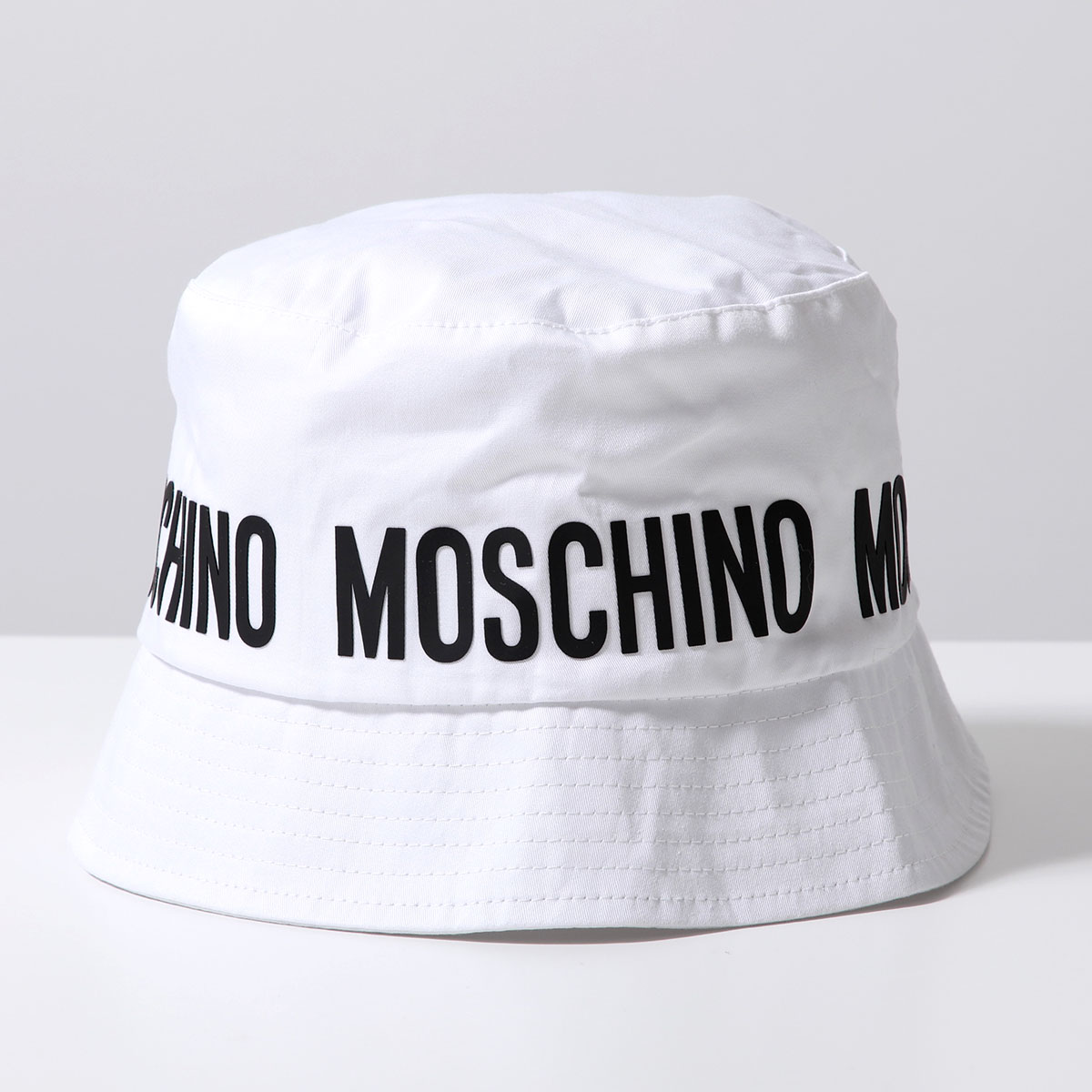 MOSCHINO KIDS モスキーノ キッズ バケットハット HUX027 LOA00 レディース ガールズ ロゴ コットン 帽子 カラー2色｜s-musee｜02