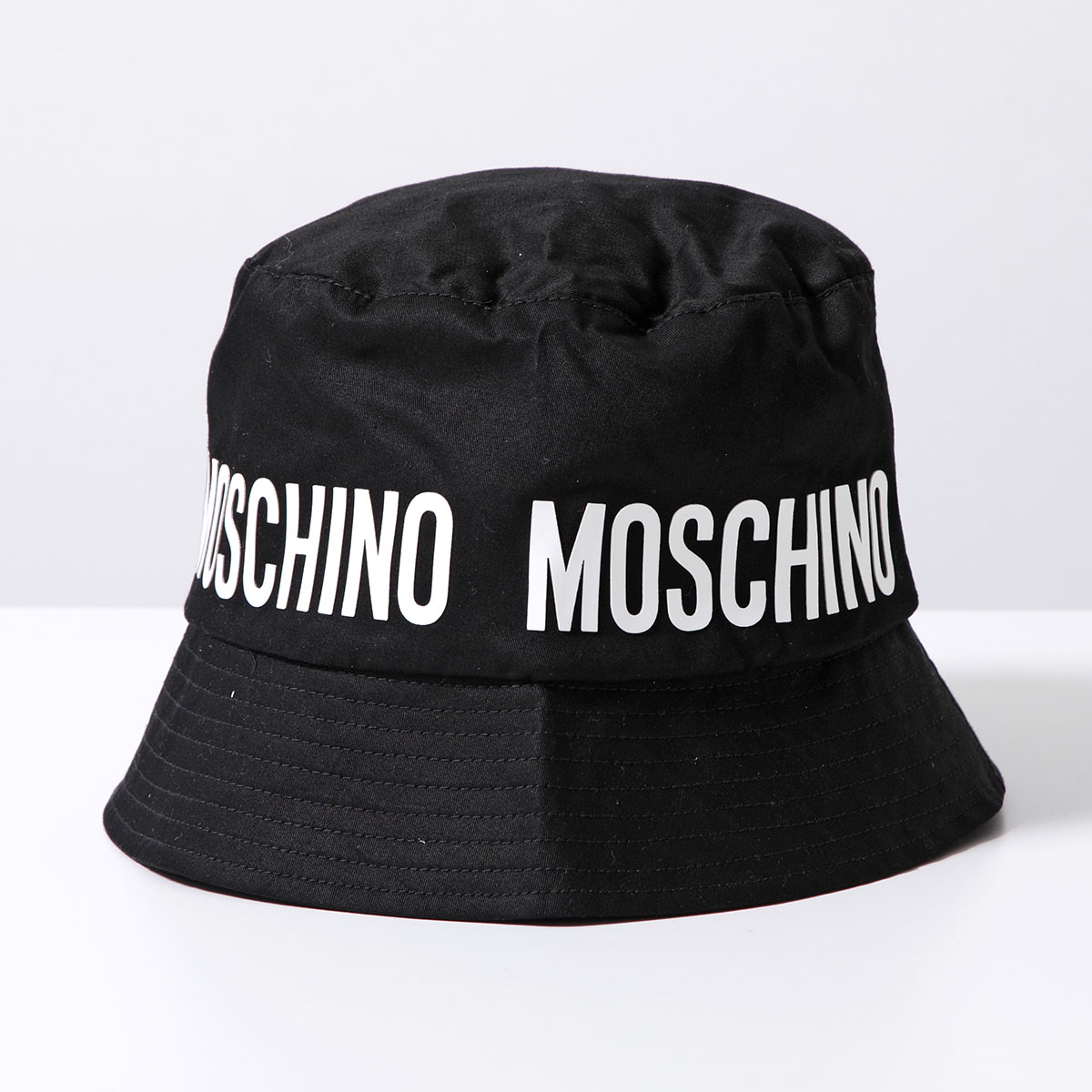 MOSCHINO KIDS モスキーノ キッズ バケットハット HUX027 LOA00 レディース ガールズ ロゴ コットン 帽子 カラー2色｜s-musee｜03