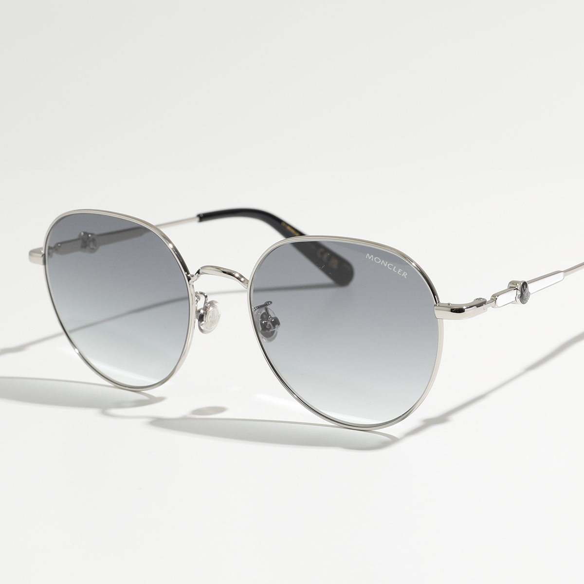 MONCLER モンクレール サングラス ML0236K レディース ラウンド型 カラーレンズ ロゴ メガネ 眼鏡 アイウェア 16B｜s-musee｜02