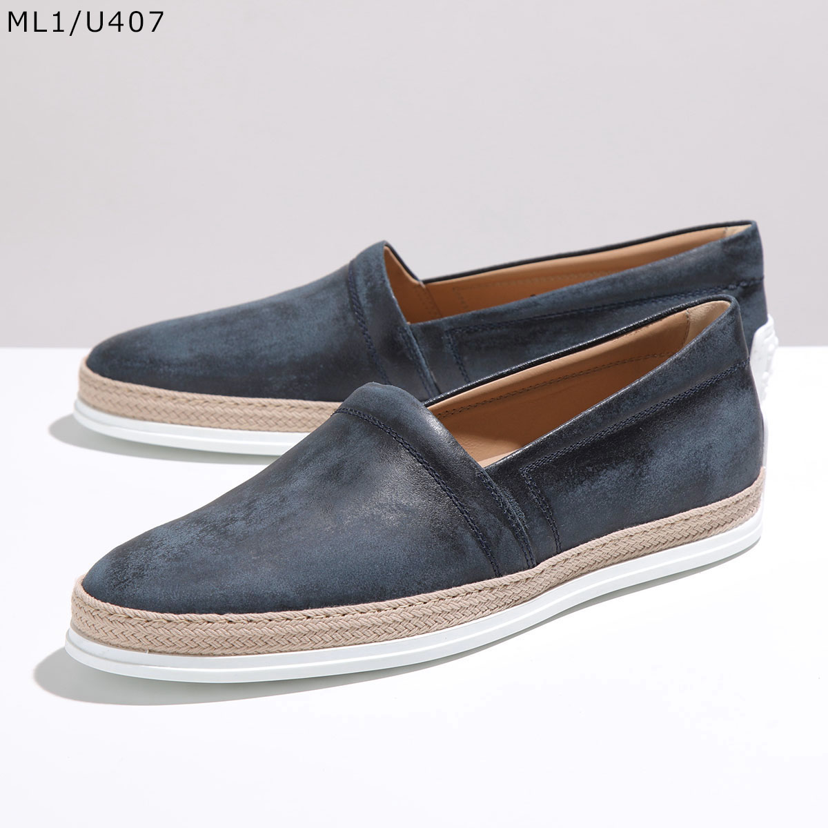 TODS スリッポン XXM0TV0W80ZML1 XXM0TV0W80ZNLK メンズ ローカット...