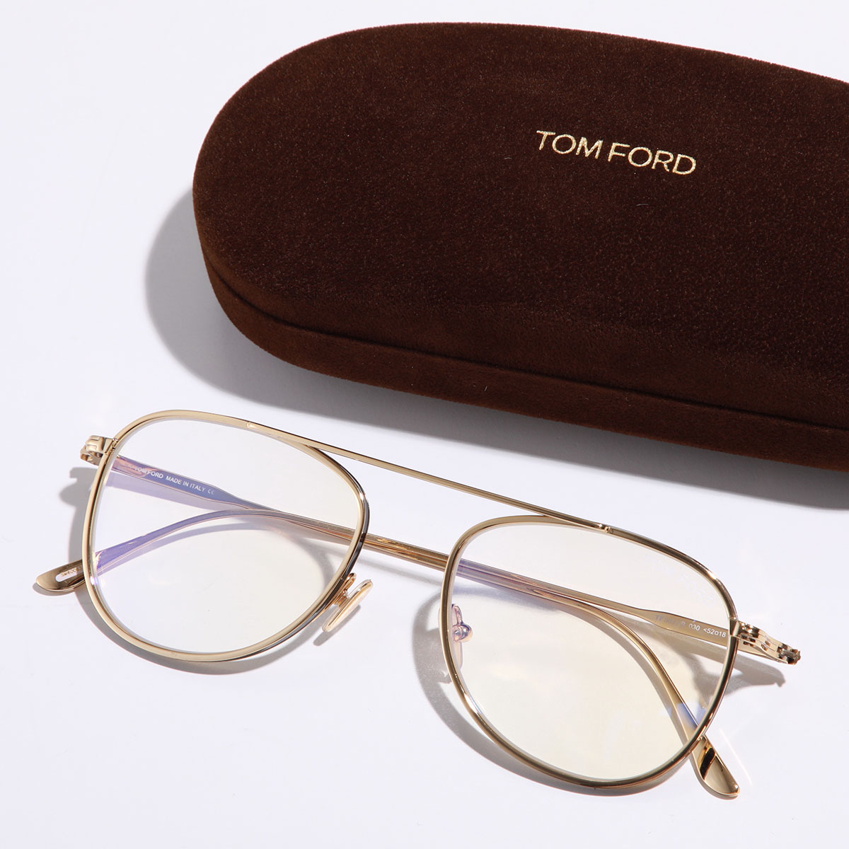 TOM FORD トムフォード メガネ TF5691-B レディース ティアドロップ型 眼鏡 めがね...