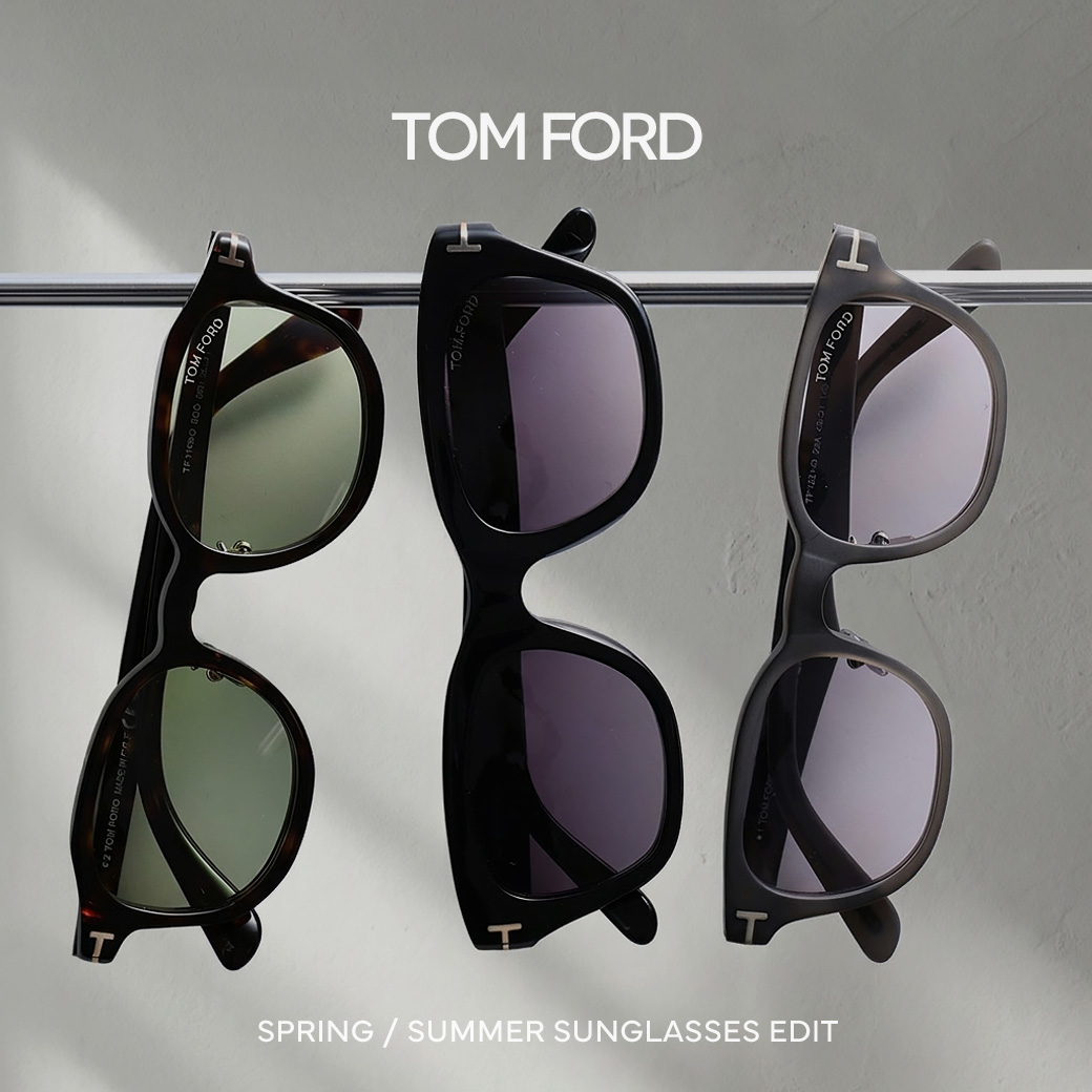 TOM FORD｜人気モデルで選ぶ、サングラスコレクション