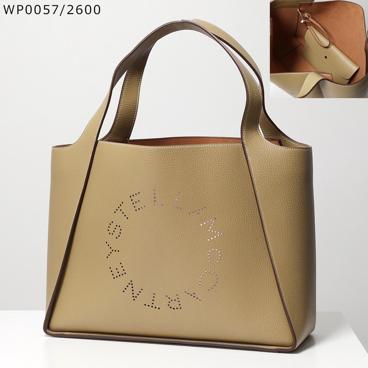 STELLA McCARTNEY ステラマッカートニー トートバッグ TOTE LOGO ステラロゴ...