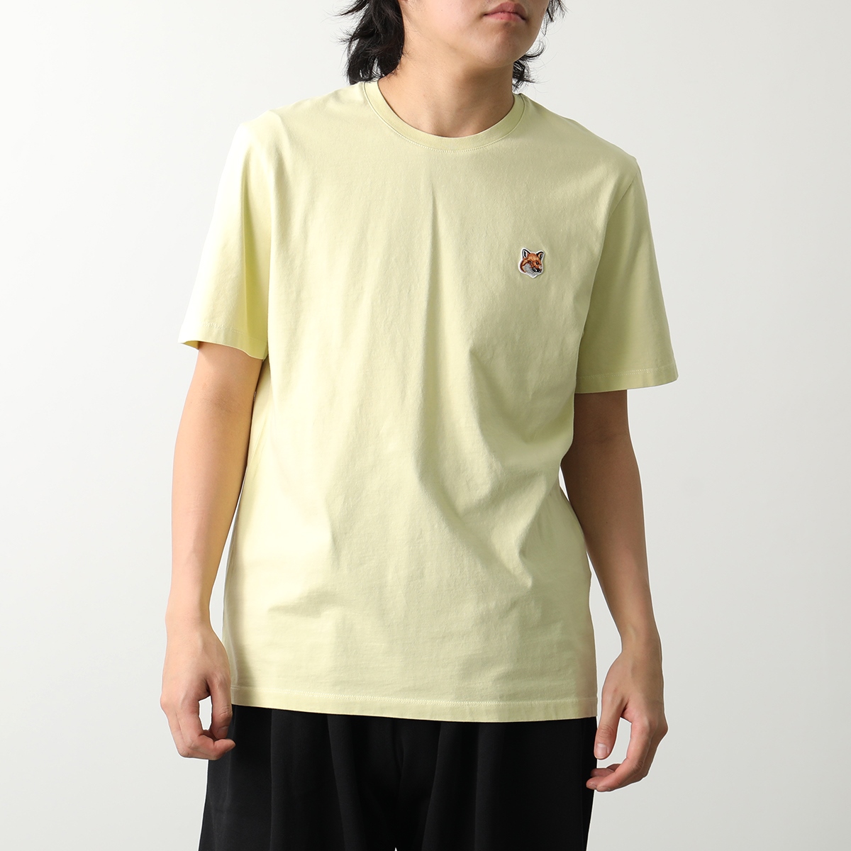 MAISON KITSUNE Tシャツ LM00104KJ0008 メンズ クルーネック カラー7色...