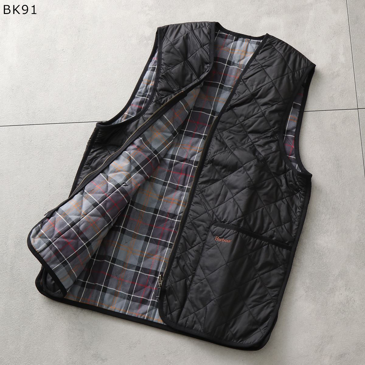 Barbour バブアー キルティング ベスト MLI0001 QUILTED WAISTCOAT ZIP IN LINER メンズ ジレ ライナー カラー5色｜s-musee｜02