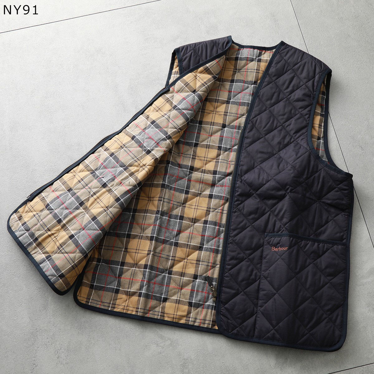 Barbour バブアー キルティング ベスト MLI0001 QUILTED WAISTCOAT ZIP IN LINER メンズ ジレ ライナー カラー5色｜s-musee｜06