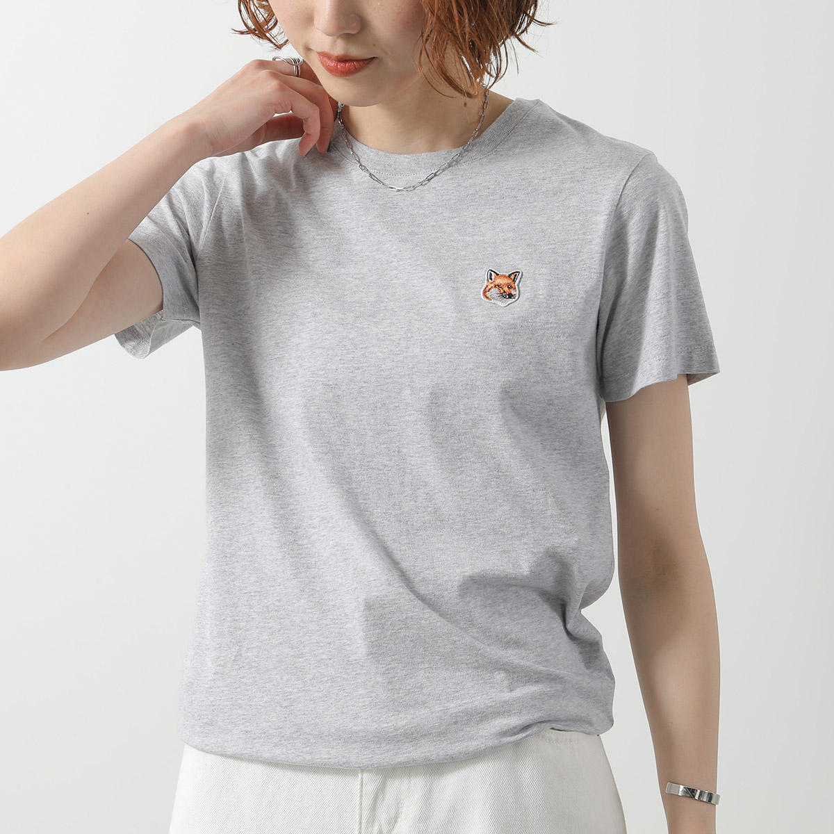 MAISON KITSUNE メゾンキツネ 半袖 Tシャツ LW00105KJ0008 TEE MAISON KITSUNE メゾンキツネ 半袖 Tシャツ LW00105KJ0008 TEE