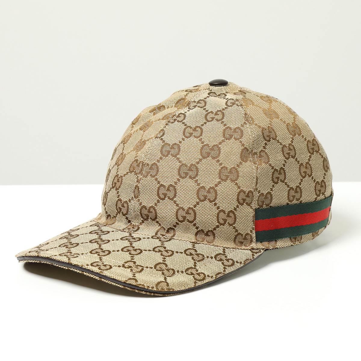 GUCCI グッチ ベースボールキャップ 200035 KQWBG レディース オリジナルGGキャンバス 帽子 ウェブライン カラー２色