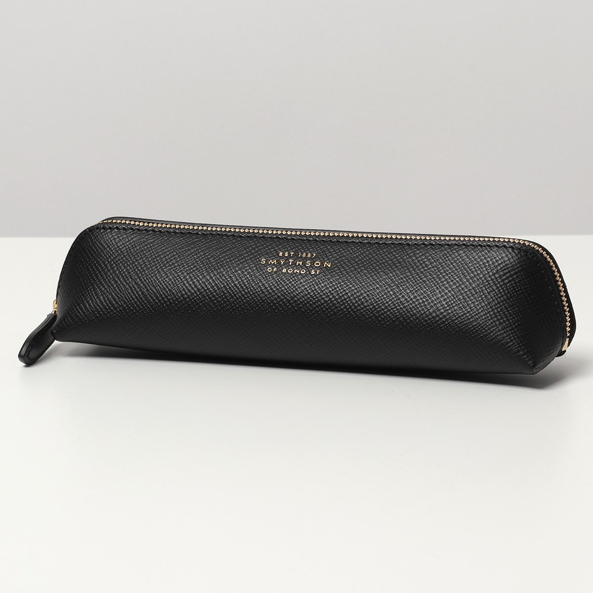 SMYTHSON スマイソン ペンケース PANAMA PMA PENCIL CASE 1029801 メンズ レザー ペンシルケース BLACK｜s-musee｜02