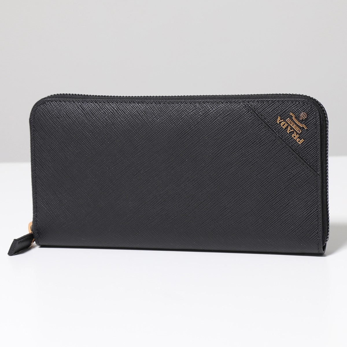 PRADA（プラダ） 長財布 2ML317 QME メンズ レザー ラウンドファスナー