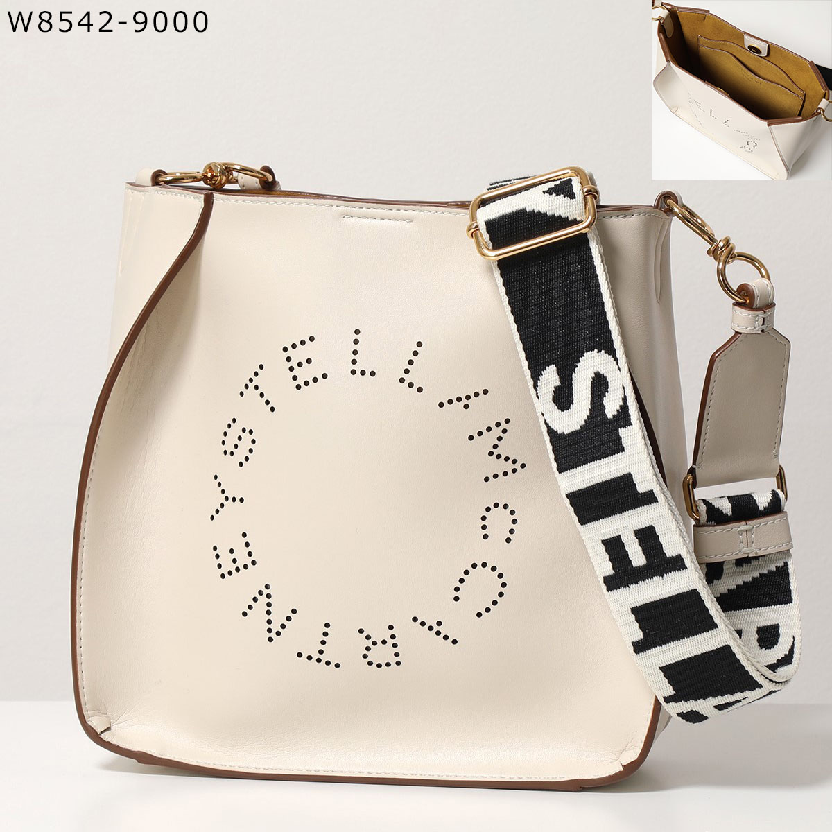 【新春SALE対象】STELLA McCARTNEY ステラマッカートニー バッグ MINI CROSSBODY 700073 W8542  WP0057 レディース エコレザー ポシェット ロゴベルト 鞄 カ