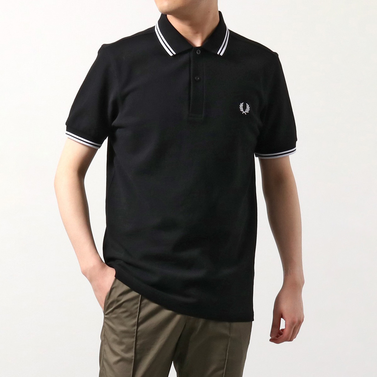 FRED PERRY フレッドペリー ポロシャツ TWIN TIPPED FRED PERRY SH...