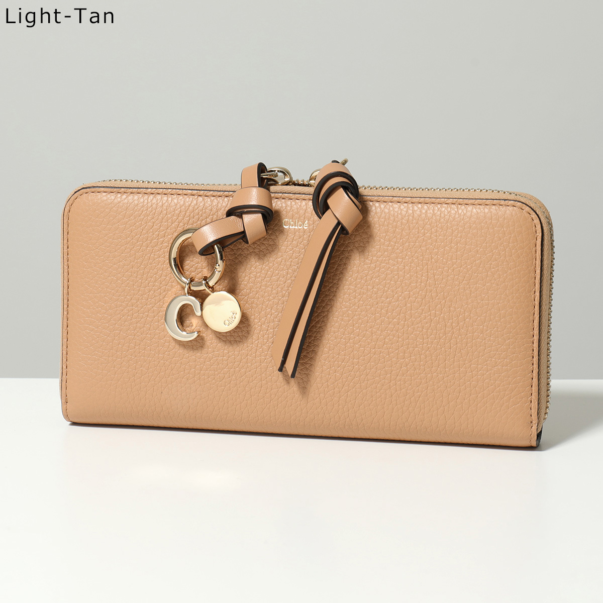 Chloe アルファベット　カーフスキン長財布　チャーム【M】付　 Chloe（クロエ） 長財布 レディース ALPHABET CHC21WP942F57