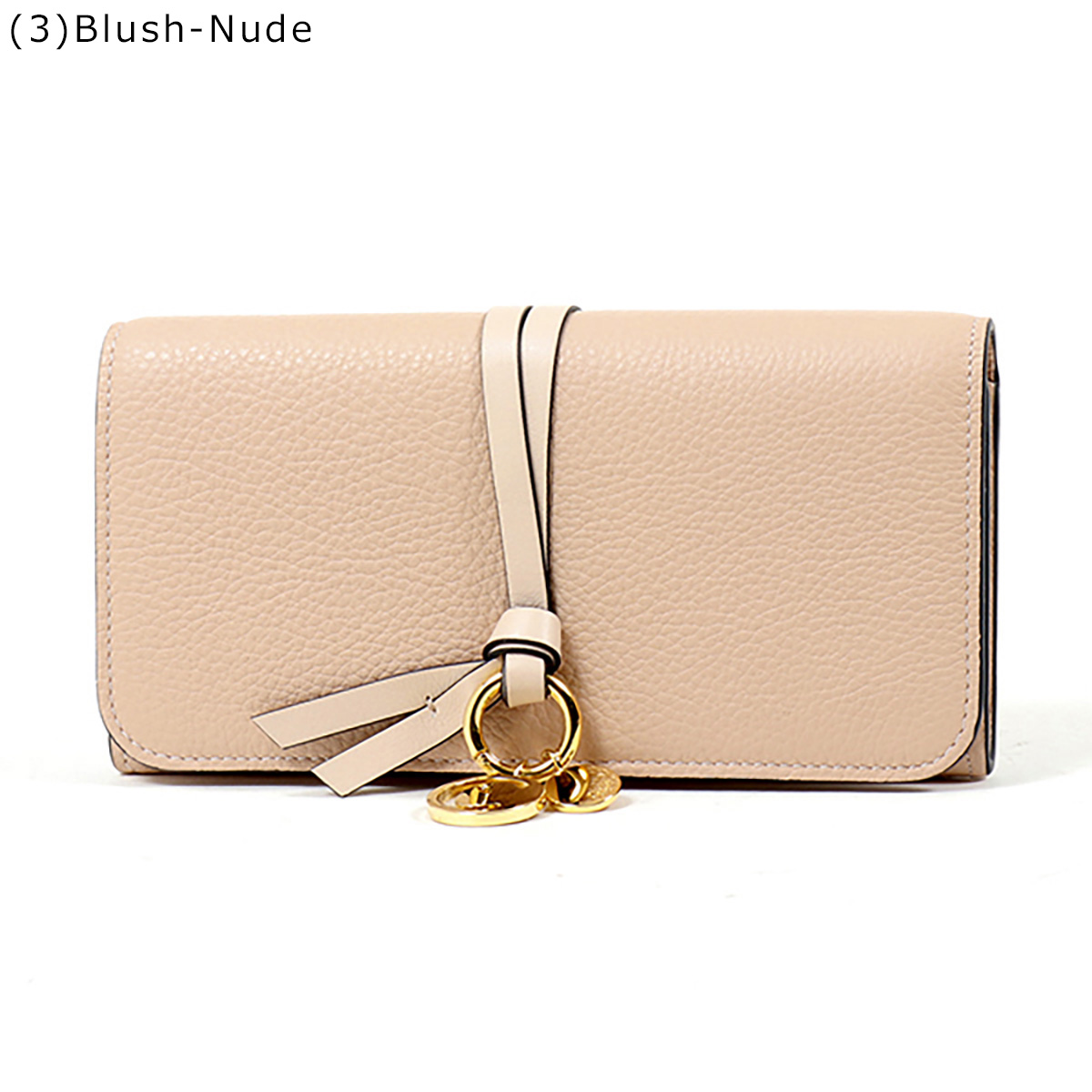 Chloe クロエ 二つ折り 長財布 CHC21WP942F57 CHC21WP942F61 レディース Portafogli ALPHABET レザー カラー9色の画像