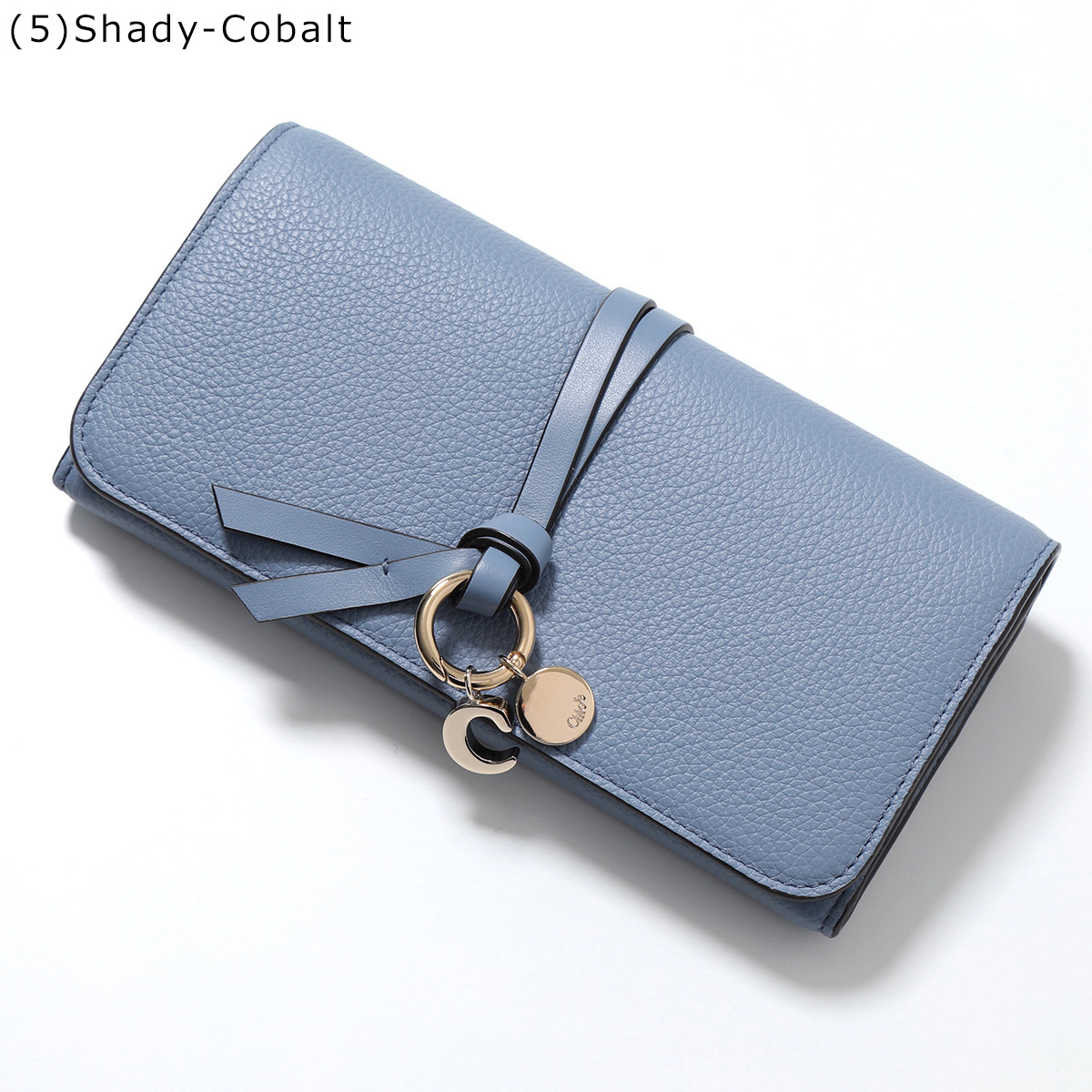 クロエ　長財布　デニム　レザー　Chloe Chloē/クロエ通販 | グレインレザー製フラップ付きENVELOPEロング