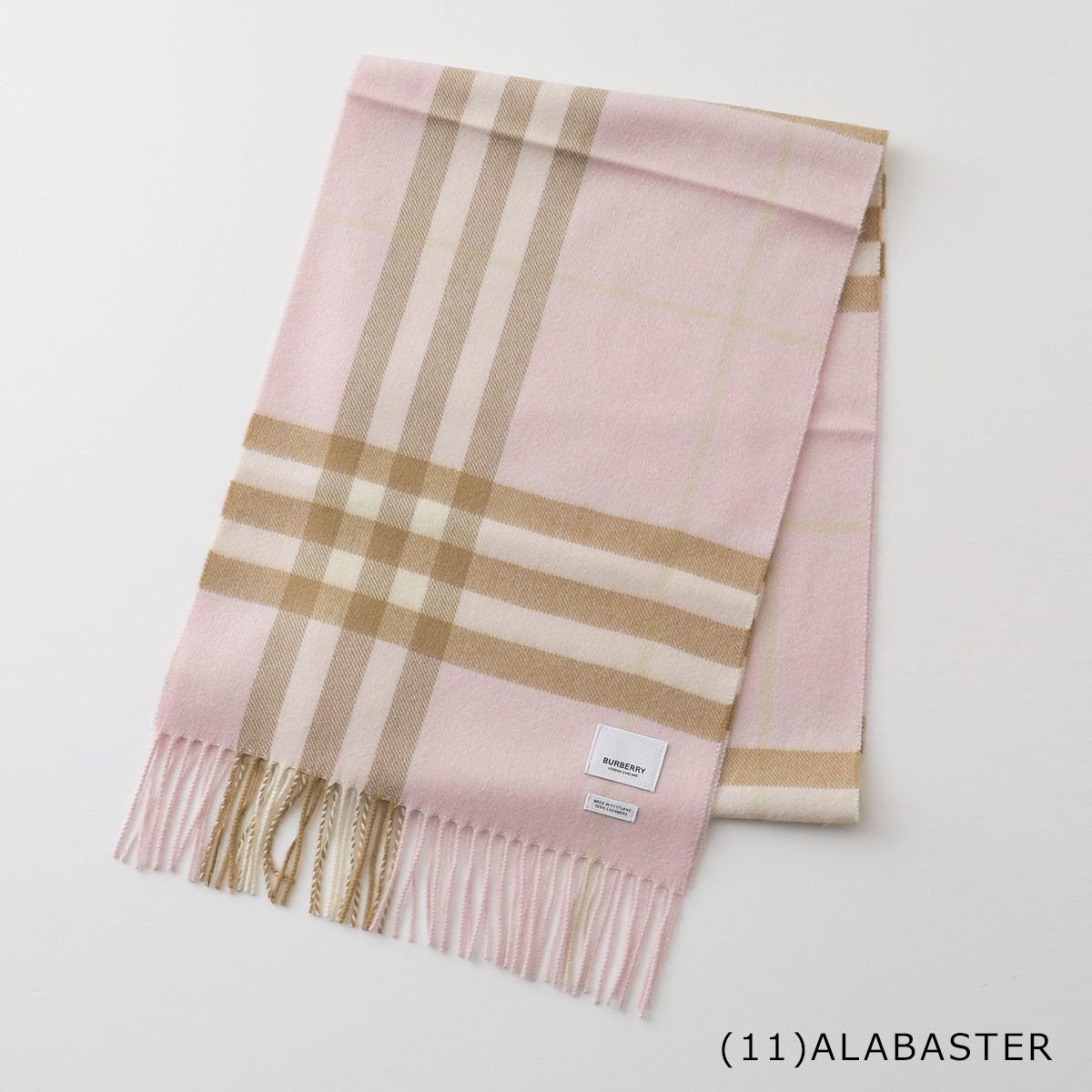 BURBERRY バーバリー マフラー GIANT CHECK CASHMERE SCARF レディース