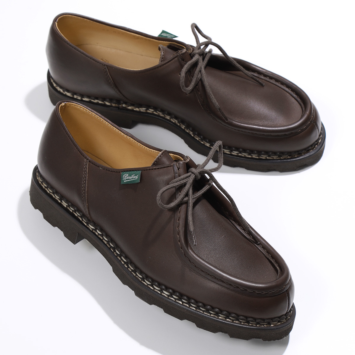 Paraboot パラブーツ レザーシューズ 715612 MICHAEL MARCHEII ミカエル メンズ チロリアン シューズ オイルドレザー  靴 MARRON-LISCAFE