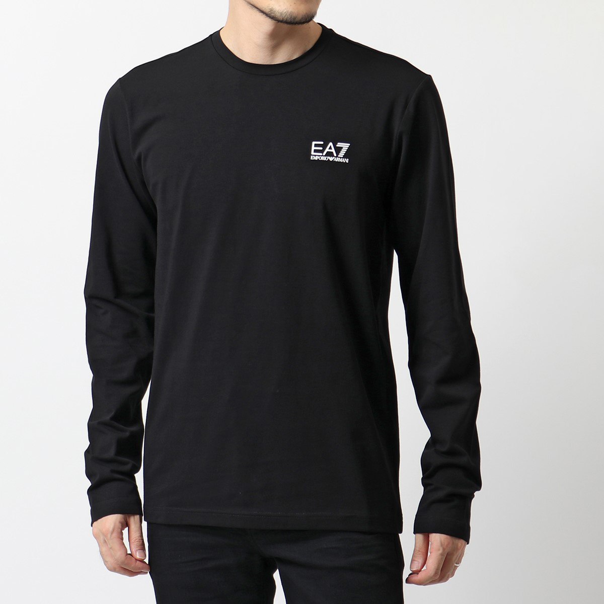 EA7 EMPORIO ARMANI エアセッテ エンポリオアルマーニ 8NPT55 PJM5Z クルーネック 長袖Tシャツ ロンT ロング  カットソー メンズ カラー5色