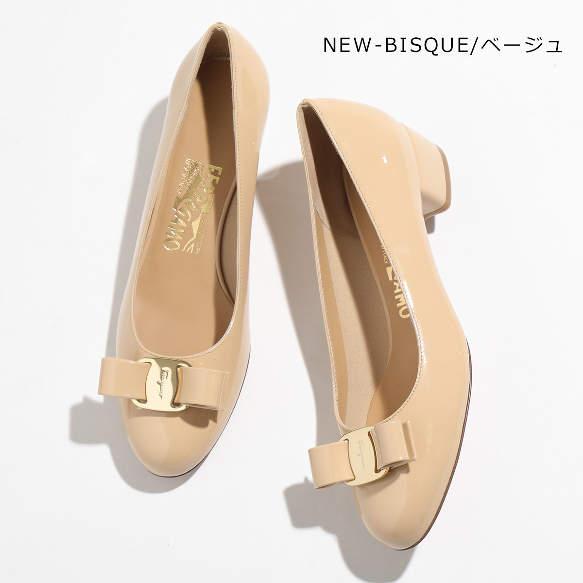 FERRAGAMO(フェラガモ) ヒールパンプス VARA 1 591963 529556 723350 FERRAGAMO(フェラガモ) ヒールパンプス VARA 1 591963 529556 723350