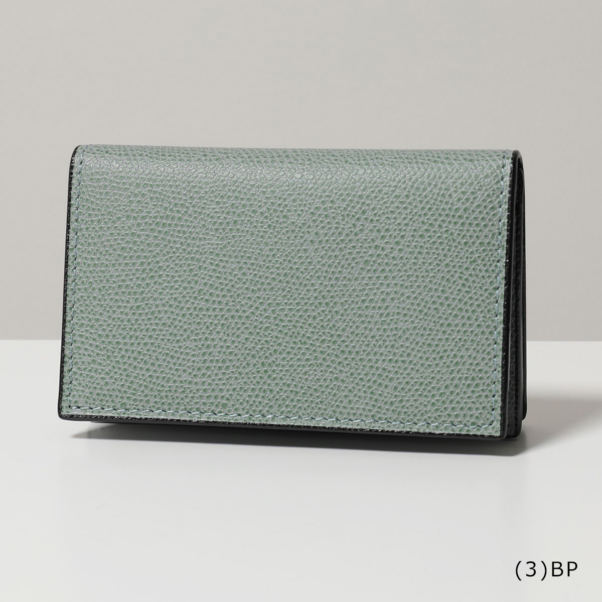 【美品】Valextra ヴァレクストラ 名刺入れ カードケース ダークグリーン Valextra（ヴァレクストラ） カードケース Business card case