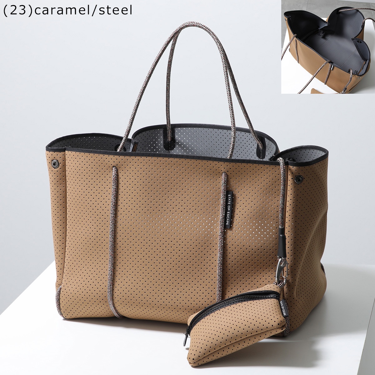 STATE OF ESCAPE メッシュトートバッグ STATE OF ESCAPE（ステイトオブエスケープ） トートバッグ Escape tote