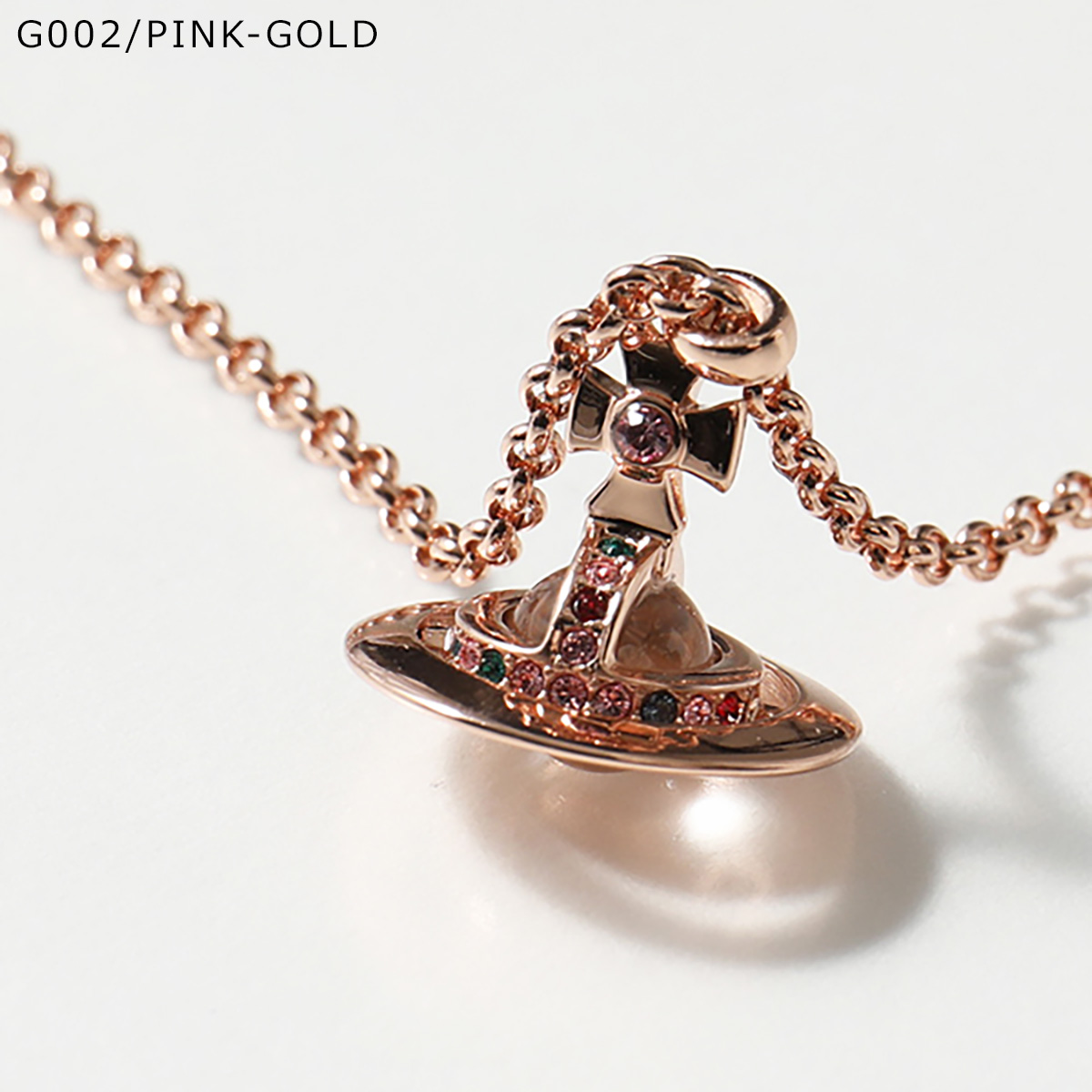 VivienneWestwood ヴィヴィアンウエストウッド ネックレス NEW PETITE ORB PENDANT 63020098  レディース 立体オーブ カラー4色｜s-musee｜04