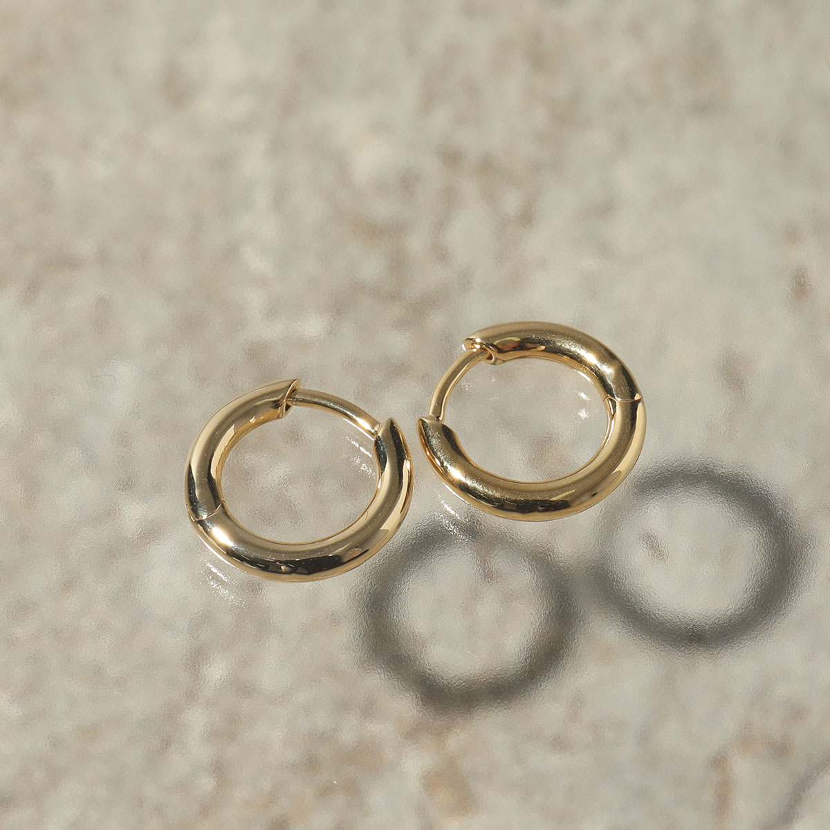 TOMWOOD トムウッド ピアス Classic Hoop Small Gold クラシック フープ E39LSNA01S925 9K レディース シルバー925 アクセサリー GOLD｜s-musee｜02