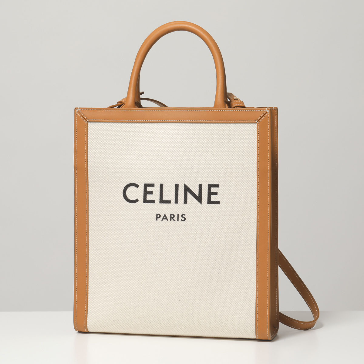 CELINE セリーヌ トートバッグ Small Vertical Cabas スモールバーティカル カバ 192082BNZ.2BNZ  192082DL4.2DL4 レディース キャンバス 鞄 カラー2色