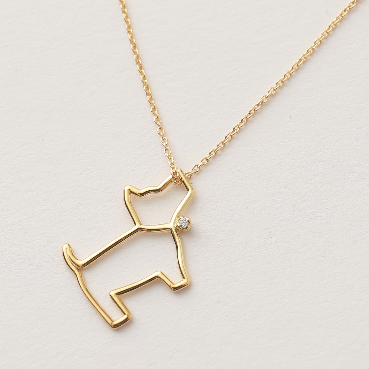 ALIITA アリータ ネックレス PERRITO BRILLANTE NECKLACE ROLO レディース ダイヤモンド 犬 モチーフ ペンダント  アクセサリー YELLOW-GOLD-9KT : 320323153 : インポートセレクトmusee - 通販 - Yahoo!ショッピング